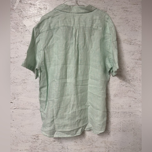 Men's Panama Jack Linen Shortsleeved Button Up Shirt NWT - Picture 2 of 6